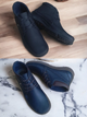 [196] Botin Dathanos Negro Azul Miel Y Verde Caballero