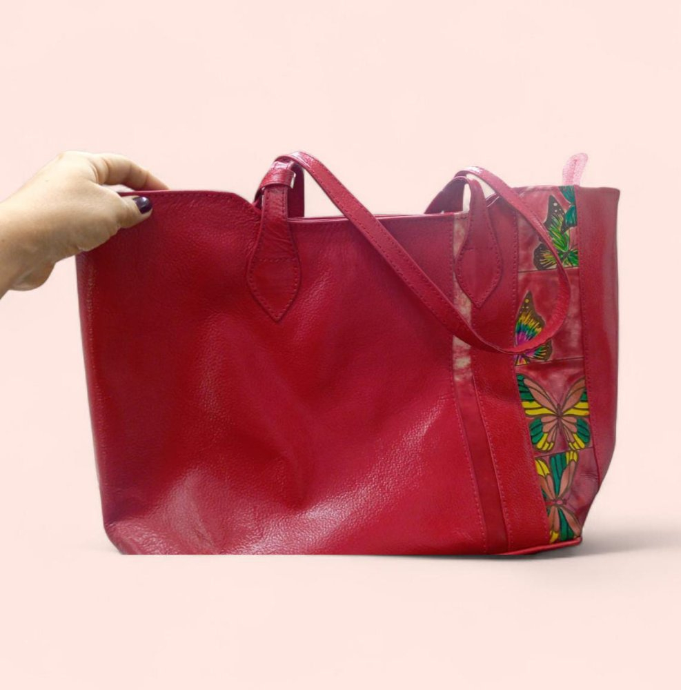 Bolso Rectangular Gyp Mariposas Dama
