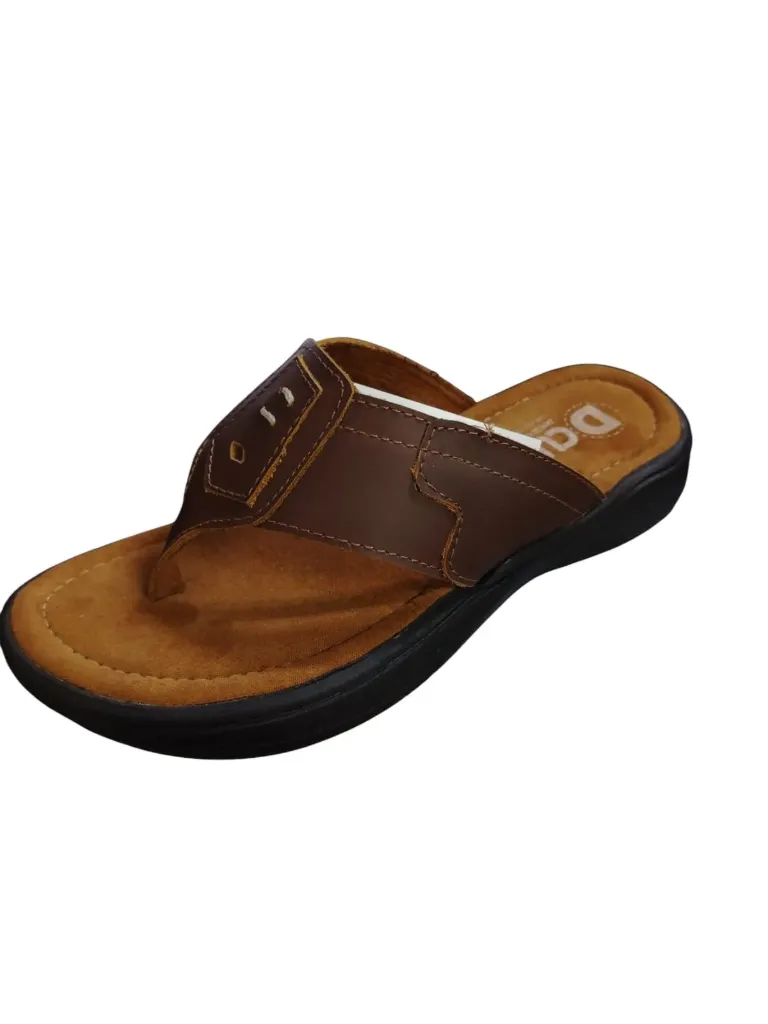 Sandalia Tres Puntadas Dcuero Miel Unisex
