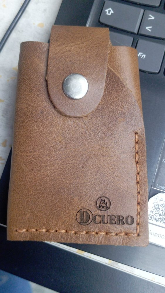 [311] Portadocumento Dcuero Cosido Unisex
