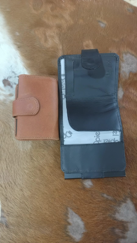 Billetera Automatica Con Portadocumentos Dpiel Caballero