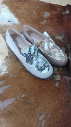 Zapato De Descanso Animal Print Zellex Dama