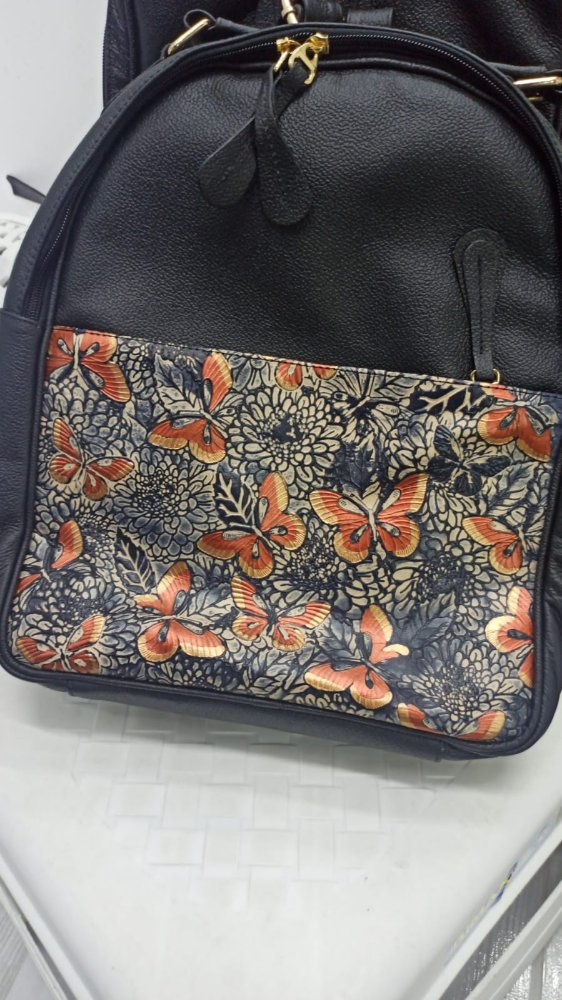 Morral Pequeño Gyp Grabado Mariposas Dama