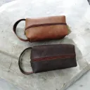 Mariconera Pequeña Con Compartimiento