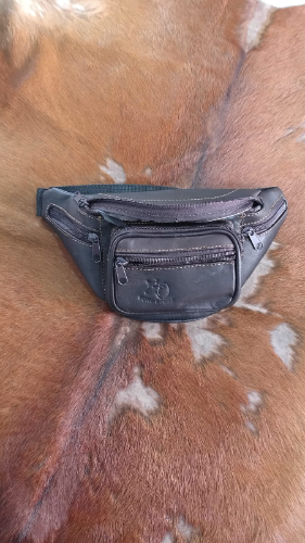 Riñonera Puro Cuero Ceron Pequeña Unisex