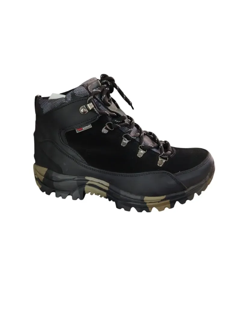 Bota Carnaza Gris Negra E Imblue Camuflada Caballero promo