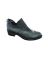 Botin Negro Correa Frontal Machos Dama promo