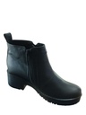 Botin Negro De Dama zona fashion