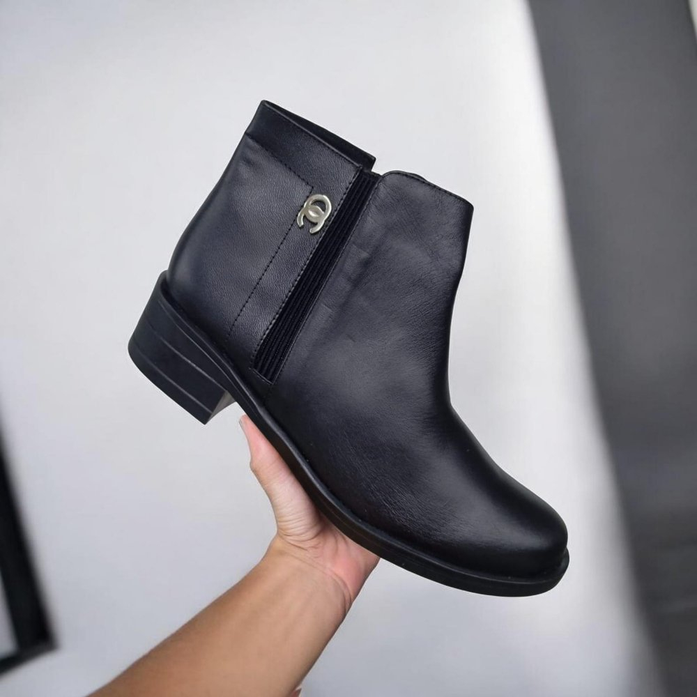 Botin Bajito Negro Calzado Magaldy Dama