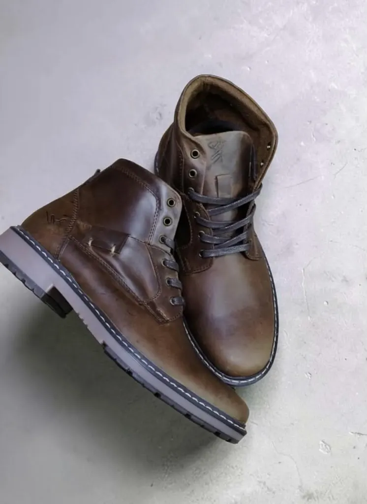 BOTIN DATHANOS CAFE ENVEJECIDO CABALLERO